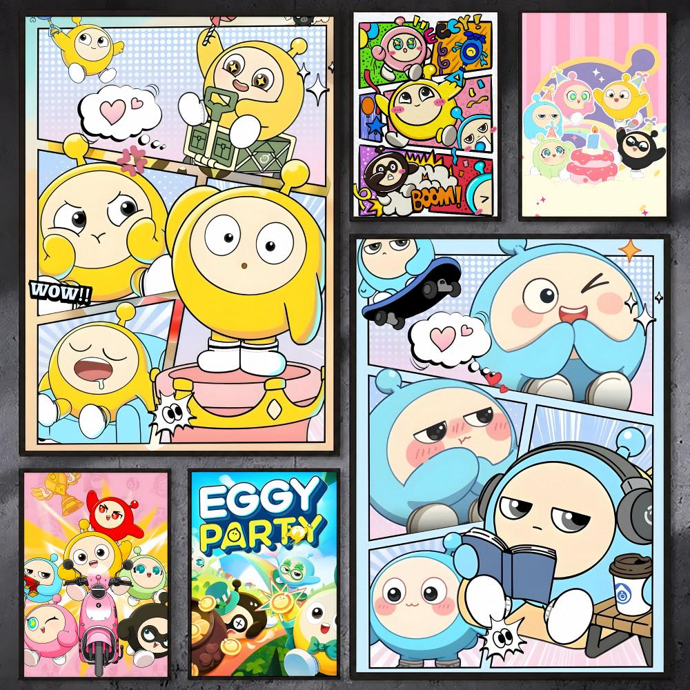 Party Games Eggy - Eggy Party Game Poster HD Kwaliteit