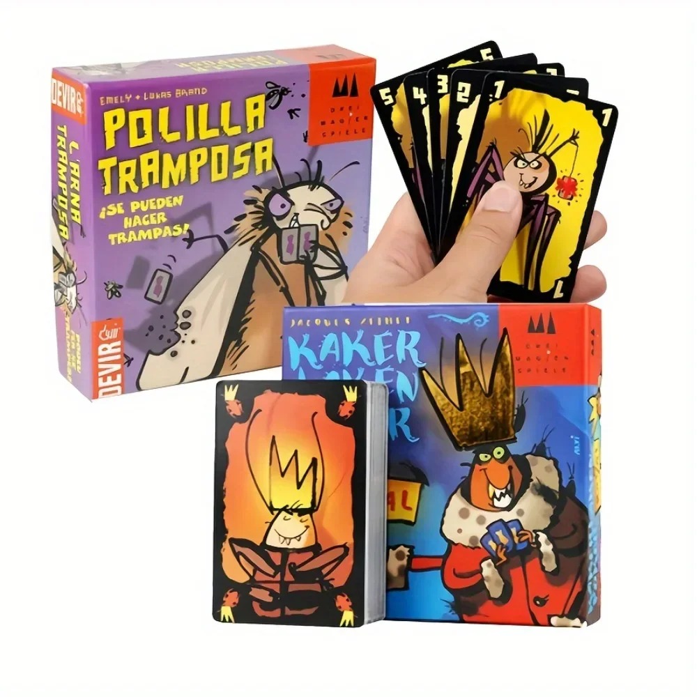 Party Games In Spanish - Polilla Tramposa Español Speelkaartspel The Cheating