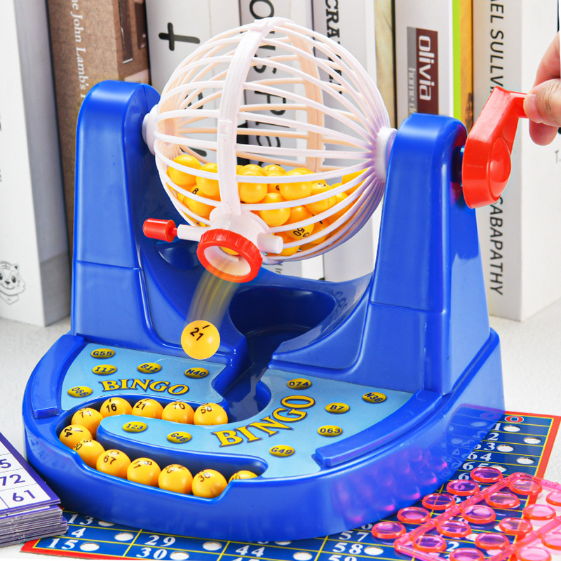 Party Games Multiplayer - Klassieke Bingo Loterij Nummerloterijmachine Spel voor