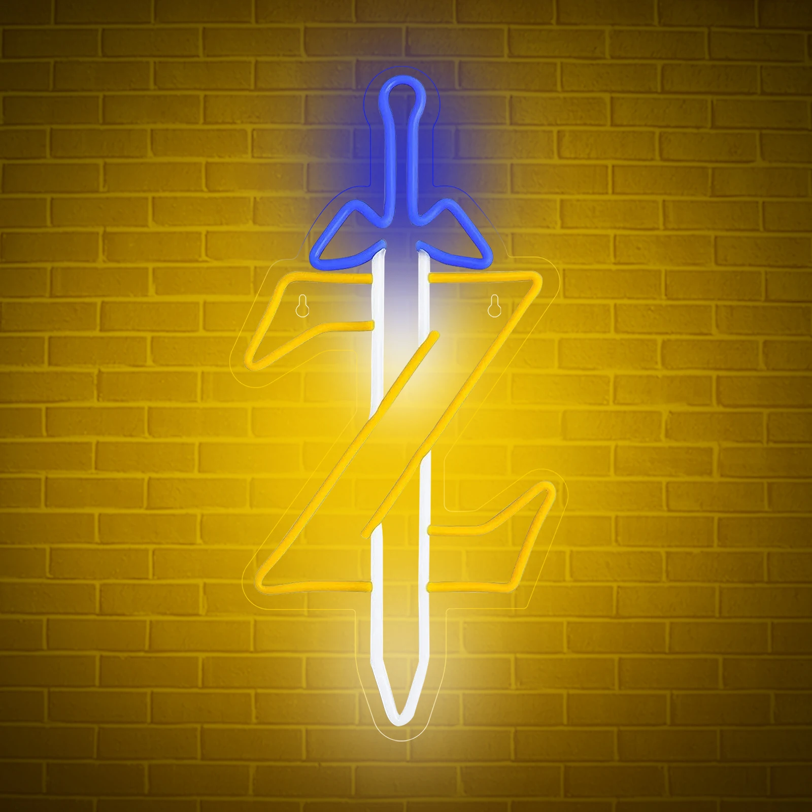 Zelda Party Games - Sword Z LED-neonbord Zelda Gamer-neonbord voor