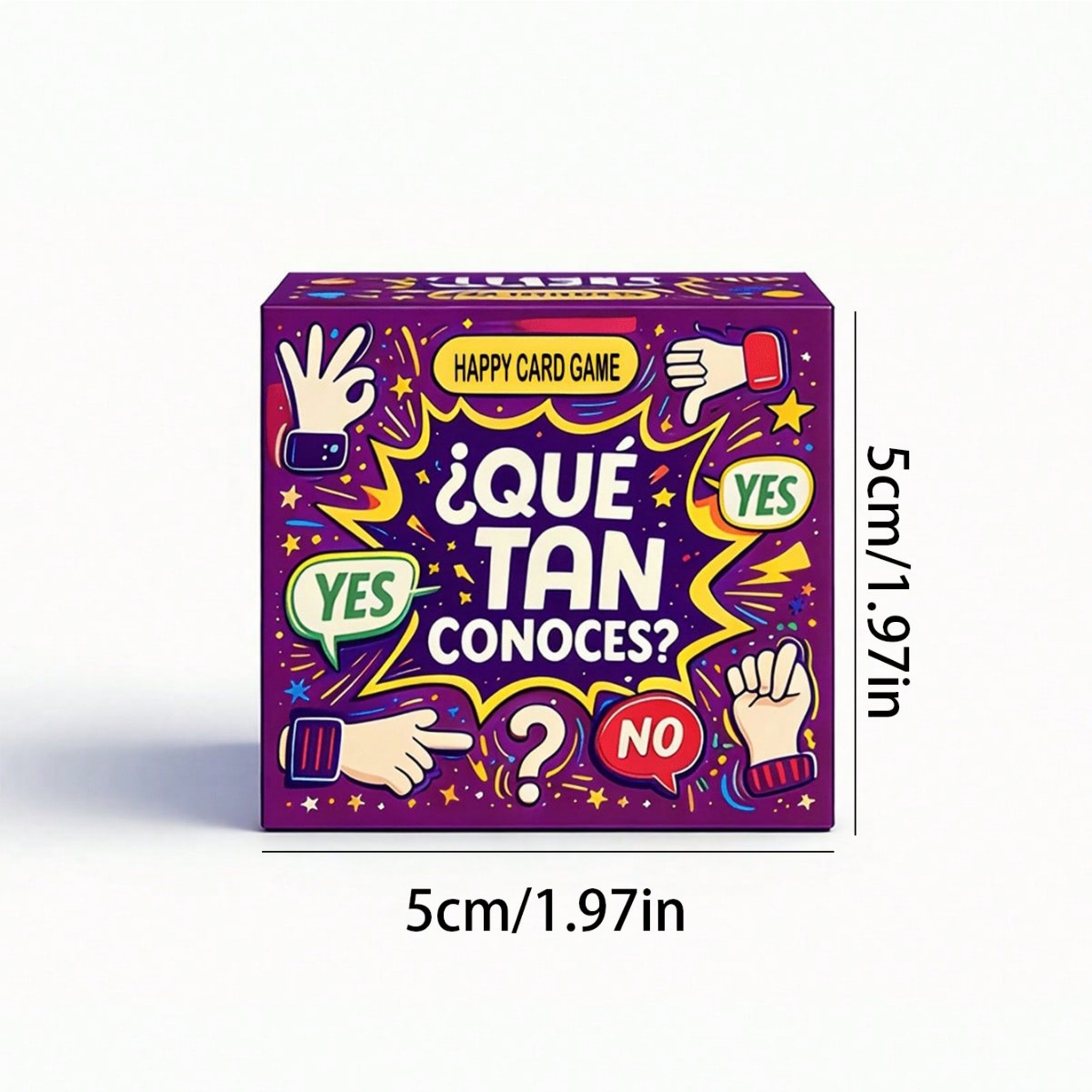 Party Games In Spanish - Spaanse Mini 5cm Game Card Ken