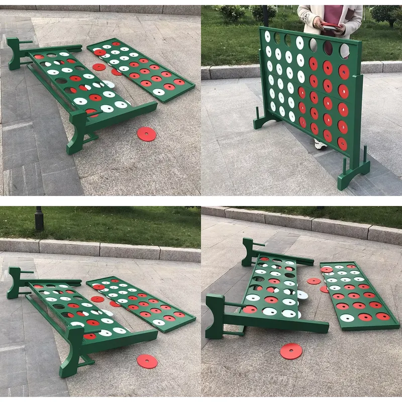 Giant Connect Four - Connect 4 spel, houten Connect 4