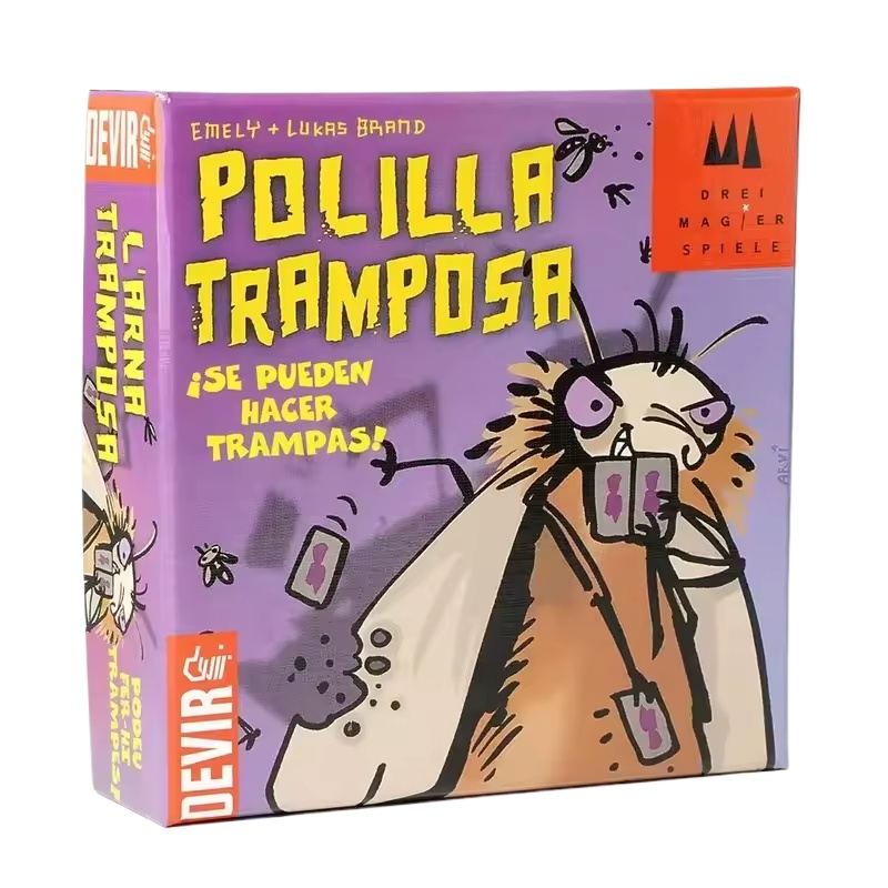 Party Games In Spanish - Spaans Mogel Motte Polilla Tramposa Kaartspel