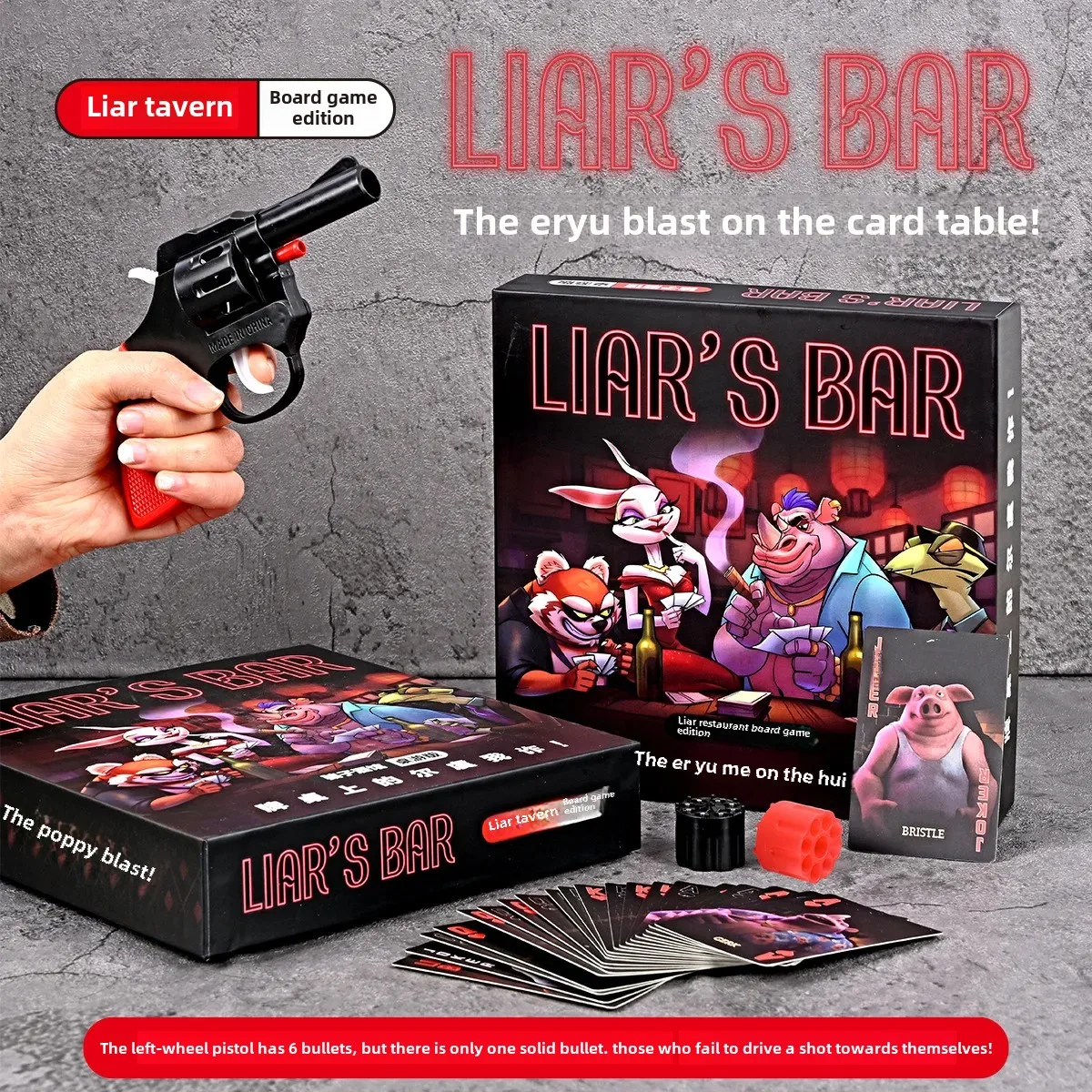 Party Games Popular - Fraud Pub Tafelspel Echte fysieke kaarten