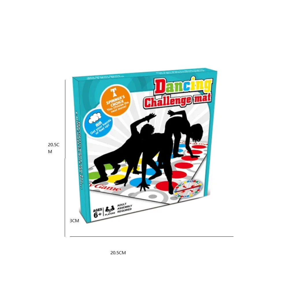 Party Games For 7 People - Hot-selling Twister-spel, klassieke evenwichtsmat voor lichaamsbeweging,