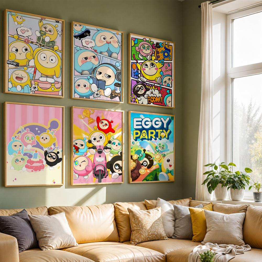 Eggy Party Game Poster HD Kwal - Party Games Eggy recensie en prijs