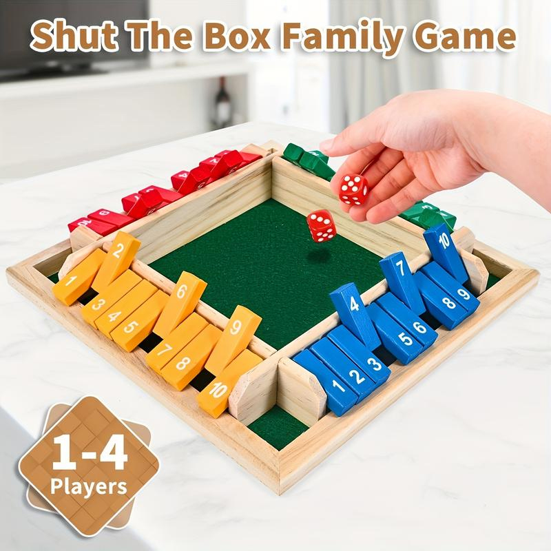 Box Game Houten dobbelstenen V - Party Games For 7 People recensie en prijs