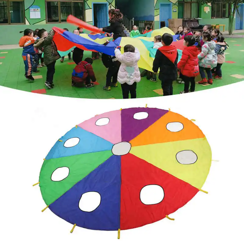 Regenboog Parachute Knock Goph - Party Games Multiplayer recensie en prijs