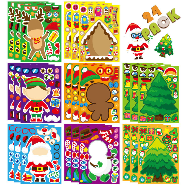 Kawaii Kerstpuzzelstickers Car - Party Games Phone recensie en prijs