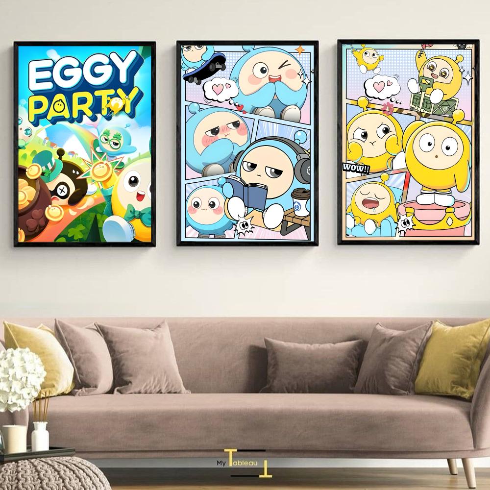 Eggy Party Game Schilderij Kal - Party Games Eggy recensie en prijs
