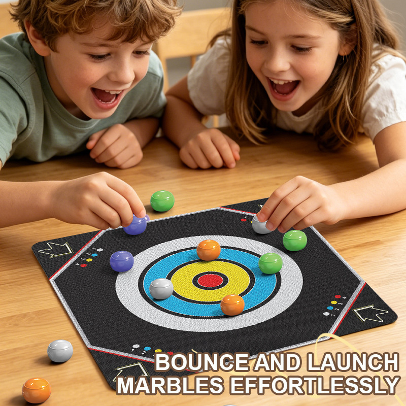 Nieuw Curling MarbleTable Spel - Party Games Multiplayer recensie en prijs