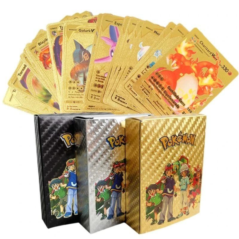 Pokémon Gouden Folie Kaarten 5 - Party Games In Spanish recensie en prijs
