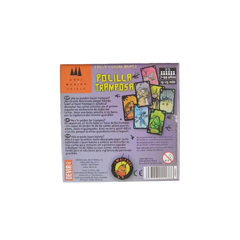 Spaans Mogel Motte Polilla Tra - Party Games In Spanish recensie en prijs