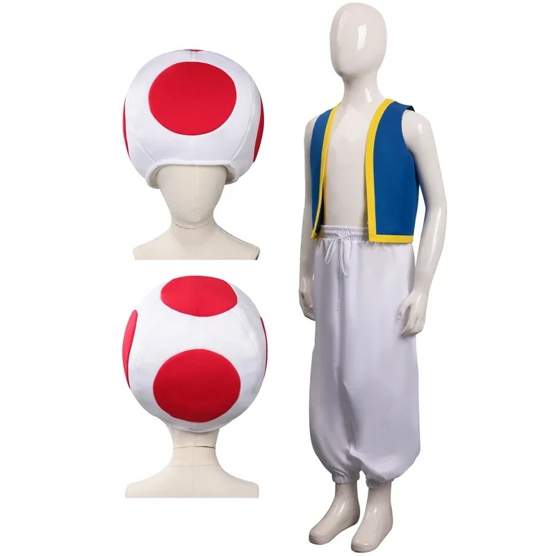 Kinopio Toad Cosplay Hoed Kids - Zelda Party Games recensie en prijs
