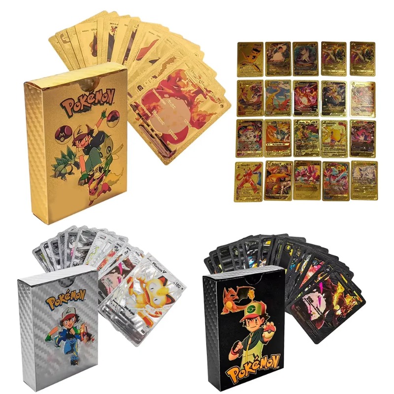 55PCS Pokemon Kaarten Vmax GX  - Party Games In Spanish recensie en prijs