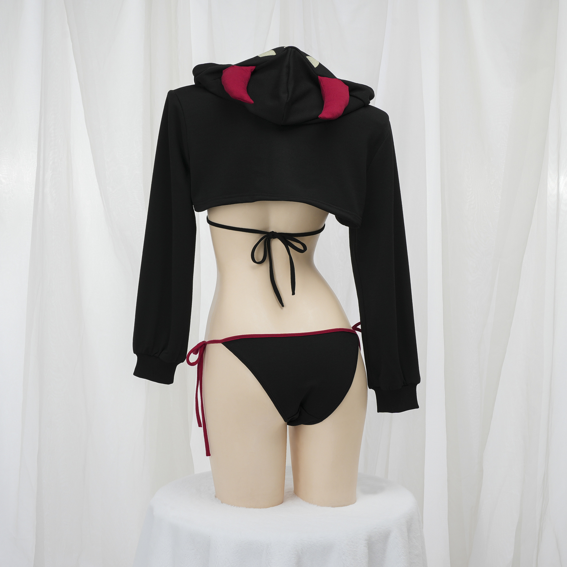 Kerst korte duivel set sexy bi - Party Games Girls Night recensie en prijs