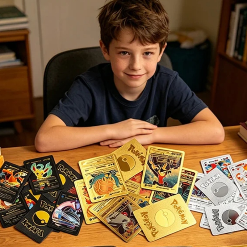 55PCS Pokemon-kaarten Vmax GX  - Party Games In Spanish recensie en prijs